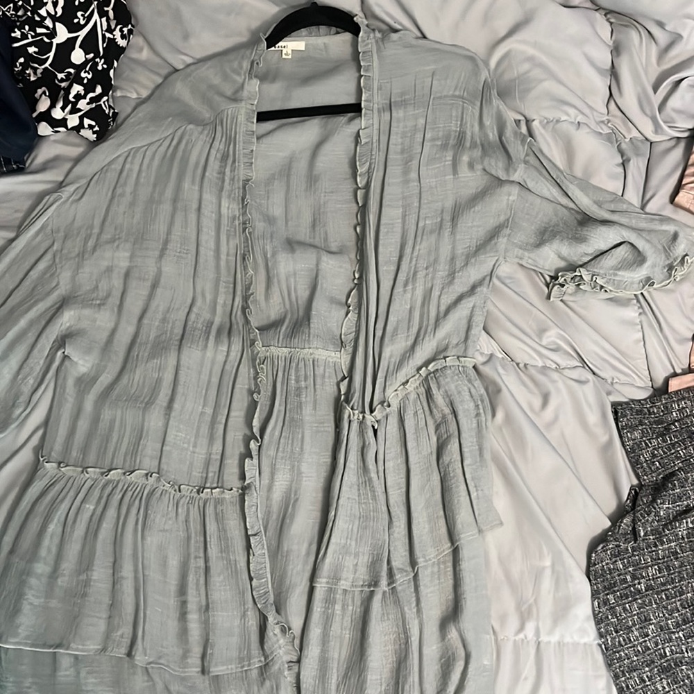 Women’s light blue/grey cardigan